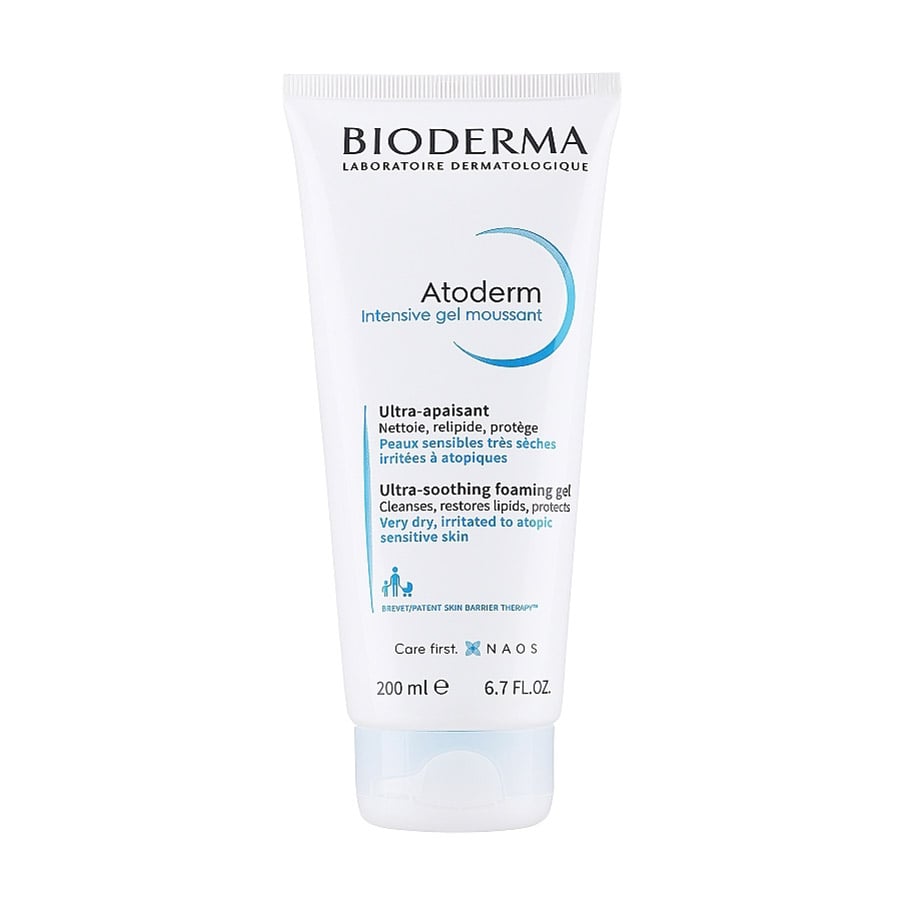 Очищувальний гель-мус для обличчя Bioderma Atoderm Intencive Ultra-rich Foaming Gel, 200 мл
